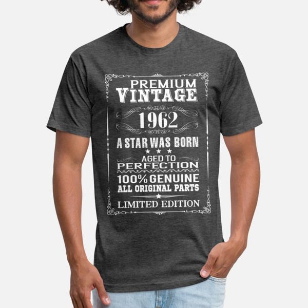 premium vintage 1962 t shirt men printed cotton o neck costume famous casual summer style normal shirt, White;black
premium vintage 1962 t shirt men printed cotton o neck costume famous casual summer style normal shirt, White;black