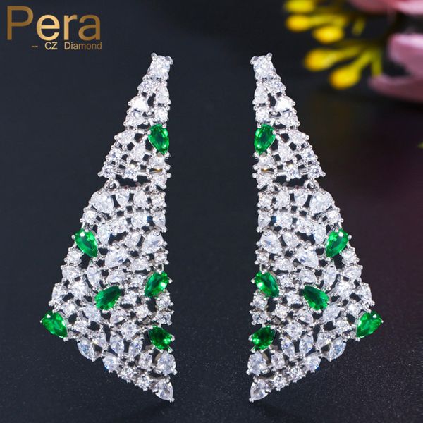 dangle & chandelier pera hollow out irregular white green cubic zirconia triangle big long leaf drop bridal earrings for wedding ear jewelry, Silver
dangle & chandelier pera hollow out irregular white green cubic zirconia triangle big long leaf drop bridal earrings for wedding ear jewelry, Silver