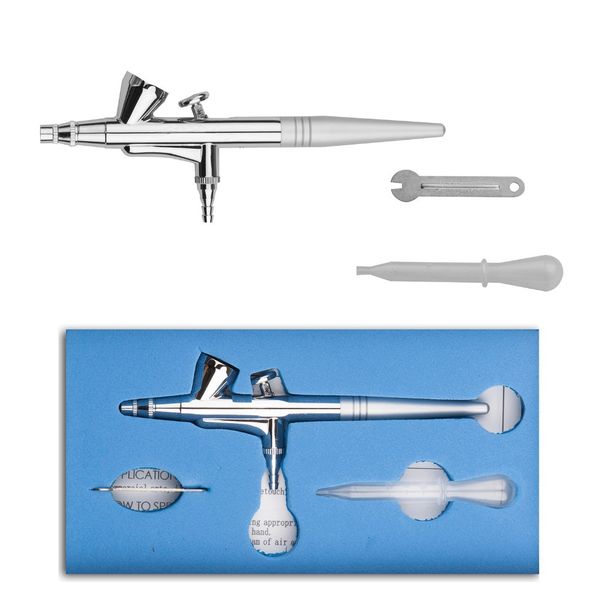 dual action airbrush kit 0.4mm needle air brush spray gun body paint makeup nail aerograph painting tattoo cake toy compressor
dual action airbrush kit 0.4mm needle air brush spray gun body paint makeup nail aerograph painting tattoo cake toy compressor
