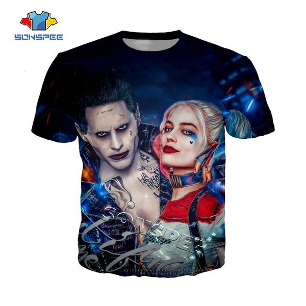 summer suicide squad harley quinn comic clown 3d print shirts horror hentai aesthetic men clothing
summer suicide squad harley quinn comic clown 3d print shirts horror hentai aesthetic men clothing