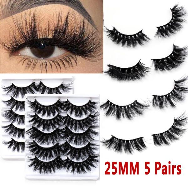 25mm fake lashes long makeup 3d mink lashes eyelash 5 pairs false eyelashes extension mink eyelashes for beauty woman
25mm fake lashes long makeup 3d mink lashes eyelash 5 pairs false eyelashes extension mink eyelashes for beauty woman