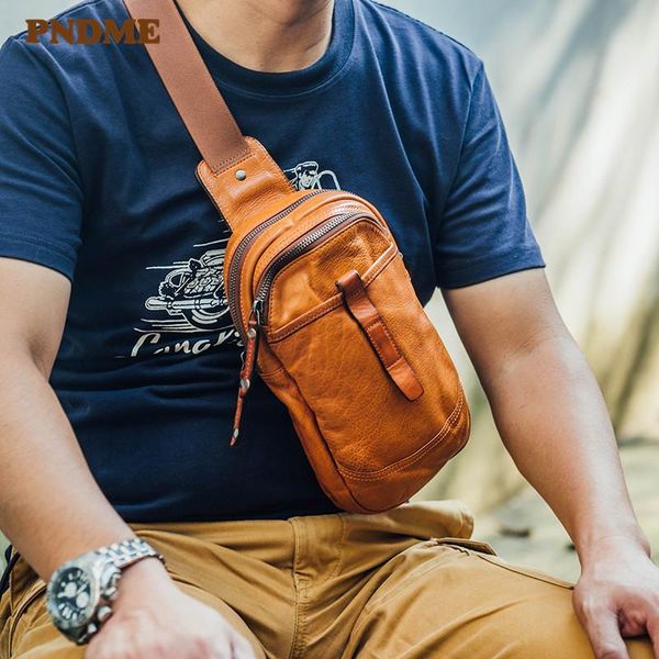 pndme vintage genuine leather men's chest bag fashion luxury real cowhide teens daily light sports messenger bags
pndme vintage genuine leather men's chest bag fashion luxury real cowhide teens daily light sports messenger bags