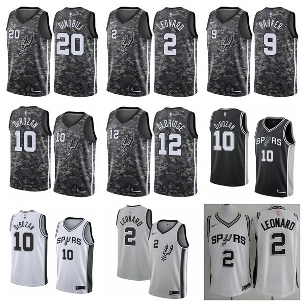 san antonio spurs men's tim duncan white 2018-19 authentic jersey derozan aldridge leonaro earned camo city jersey, Black
san antonio spurs men's tim duncan white 2018-19 authentic jersey derozan aldridge leonaro earned camo city jersey, Black