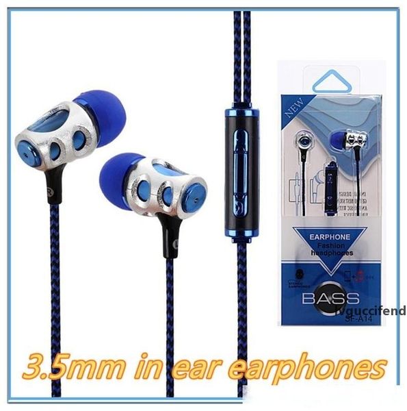 new arrival earphone universal 3.5mm in ear earphones braided ear phones headset headphone with mic earbuds for samsung iphone htc mq500
new arrival earphone universal 3.5mm in ear earphones braided ear phones headset headphone with mic earbuds for samsung iphone htc mq500