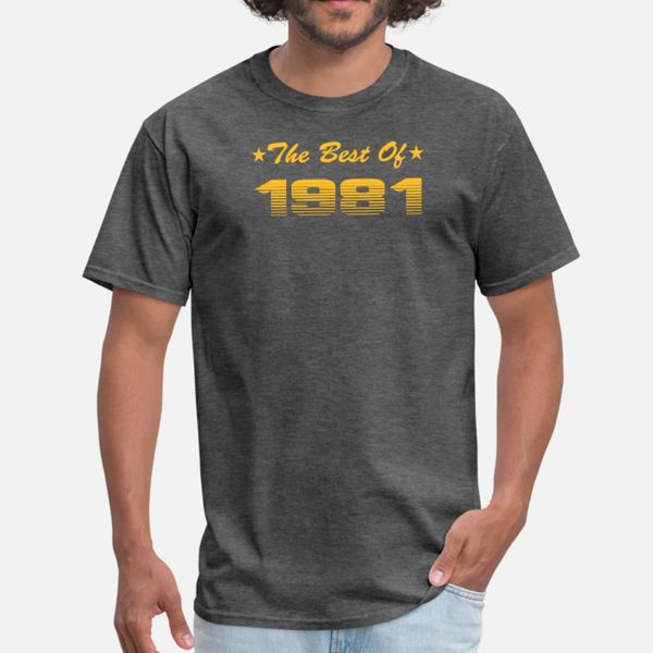 the of 1981 design t shirt men design cotton plus size 3xl natural graphic authentic summer style outfit shirt, White;black
the of 1981 design t shirt men design cotton plus size 3xl natural graphic authentic summer style outfit shirt, White;black