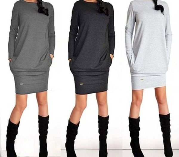 dress women dresses autumn spring 2020 solid long sleeve dress slim mini bodycon dress plus size vestidos female clothing, Gray
dress women dresses autumn spring 2020 solid long sleeve dress slim mini bodycon dress plus size vestidos female clothing, Gray