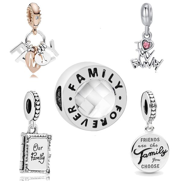 family charms adapting original pandora bracelet diy bead jewelry making pendant bead for women gift, Bronze;silver
family charms adapting original pandora bracelet diy bead jewelry making pendant bead for women gift, Bronze;silver