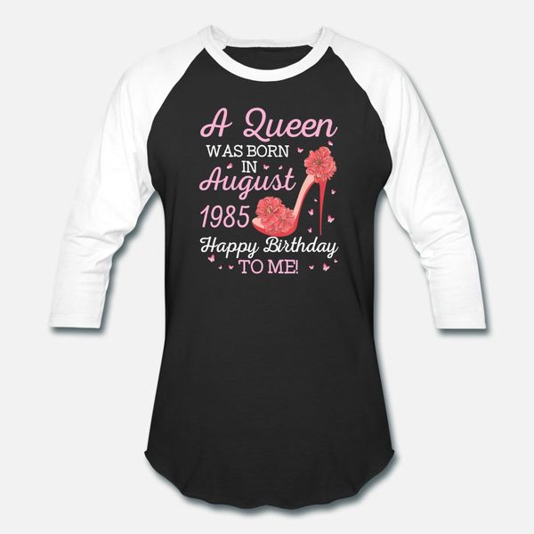 a queen was born in august 1985 happy birthday to t shirt men print short sleeve size s-3xl letters new fashion spring autumn vintage shirt, White;black
a queen was born in august 1985 happy birthday to t shirt men print short sleeve size s-3xl letters new fashion spring autumn vintage shirt, White;black