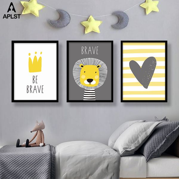 мультфильм лев be brave корона детский мальчик wall art picture плакат детские младенческая печать холст украшения гостиная спальня decals
мультфильм лев be brave корона детский мальчик wall art picture плакат детские младенческая печать холст украшения гостиная спальня decals