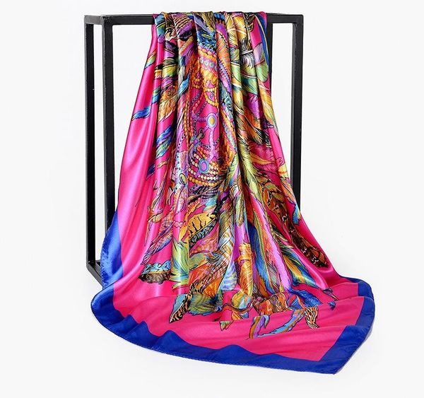 90*90cm fashion hair scarf for women square shawls and wraps print kerchief silk satin hijab scarfs 2020 head scarves for ladies, Blue;gray
90*90cm fashion hair scarf for women square shawls and wraps print kerchief silk satin hijab scarfs 2020 head scarves for ladies, Blue;gray