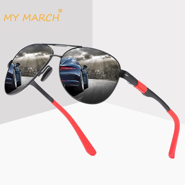 mymarch new polarized men sunglasses classic pilot driving sun glasses metal frame mirror lens glasses for men oculos uv400, White;black
mymarch new polarized men sunglasses classic pilot driving sun glasses metal frame mirror lens glasses for men oculos uv400, White;black