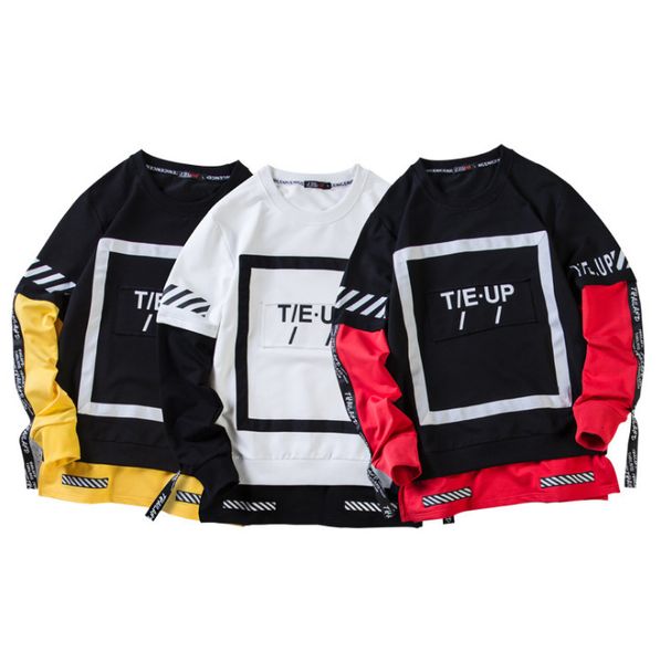 autumn and winter hip hop new wave sweater european and american street men's custom crewneck sweatshirt, Black
autumn and winter hip hop new wave sweater european and american street men's custom crewneck sweatshirt, Black