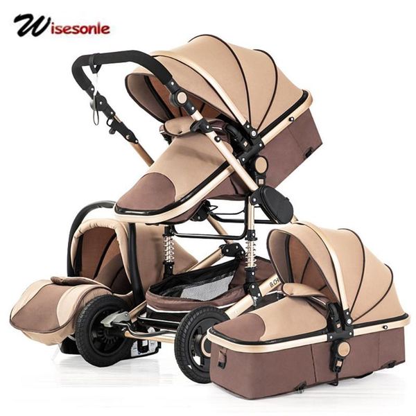 3 in 1 baby stroller multi-function 4 round shockproof foldable neonatal trolley high landscape baby stroller newborn
3 in 1 baby stroller multi-function 4 round shockproof foldable neonatal trolley high landscape baby stroller newborn