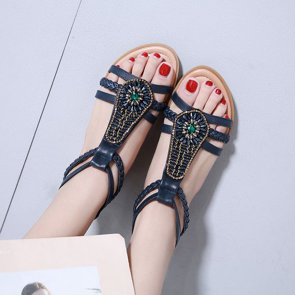 2020 sandals shoes woman zapatos de mujer weiche strand sohle sandalias verano para buty damskie auf schaukel schuhe size35-42, Black
2020 sandals shoes woman zapatos de mujer weiche strand sohle sandalias verano para buty damskie auf schaukel schuhe size35-42, Black