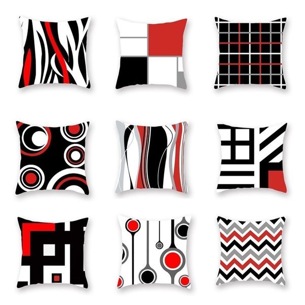 black and red geometric peach skin cushion cover home pillowcase cushion cover 100% polyester pillowcase for sofa office car home pillowcase
black and red geometric peach skin cushion cover home pillowcase cushion cover 100% polyester pillowcase for sofa office car home pillowcase