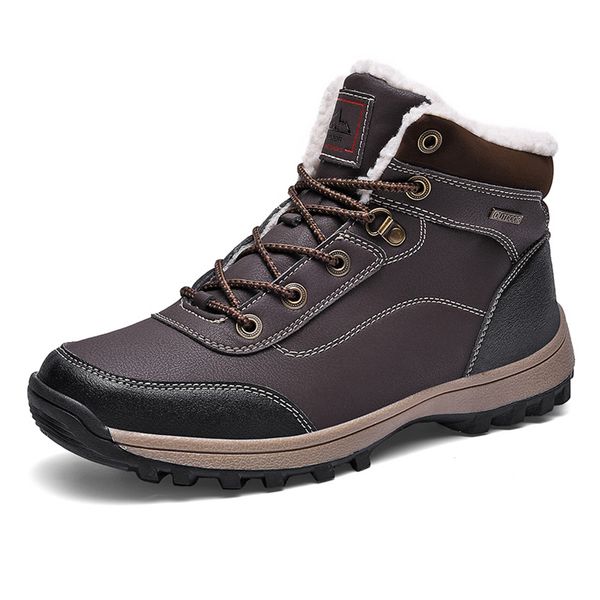 velvet winter boots men waterproof warm sneakers plush casual shoes man leather snow boot outdoor cotton shoes for cold weather, Black
velvet winter boots men waterproof warm sneakers plush casual shoes man leather snow boot outdoor cotton shoes for cold weather, Black