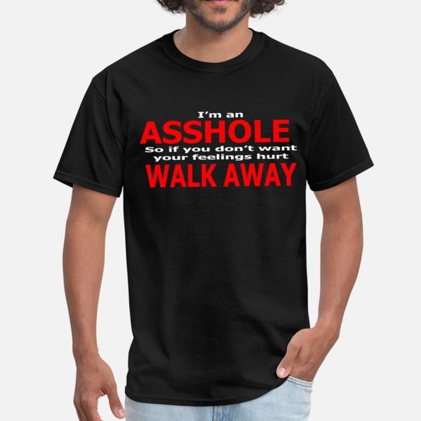 i m an as hole walk away funny humor rude of t shirt men print tee shirt o neck cool interesting casual spring pictures shirt
i m an as hole walk away funny humor rude of t shirt men print tee shirt o neck cool interesting casual spring pictures shirt