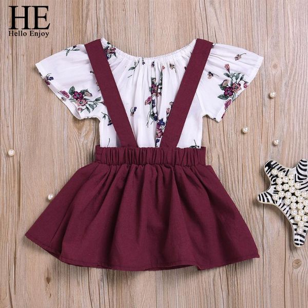 he hello enjoy children clothes sets summer 2020 girls short sleeves print floral rompers+strap dress boutique kids clothing, White
he hello enjoy children clothes sets summer 2020 girls short sleeves print floral rompers+strap dress boutique kids clothing, White