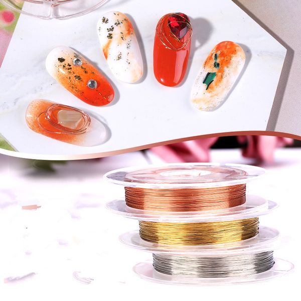 nail art copper wire superfine gold and silver metal wire diy shaped tied stone line japanese nail art decorations jewelry f639, Silver;gold
nail art copper wire superfine gold and silver metal wire diy shaped tied stone line japanese nail art decorations jewelry f639, Silver;gold