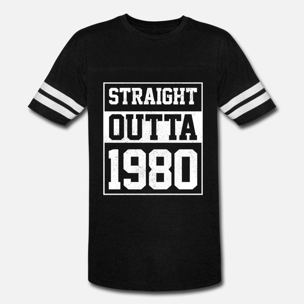 straight outta 1980 vintage 40th birthday gift t shirt men personalized 100% cotton round collar funny casual spring kawaii shirt, White;black
straight outta 1980 vintage 40th birthday gift t shirt men personalized 100% cotton round collar funny casual spring kawaii shirt, White;black
