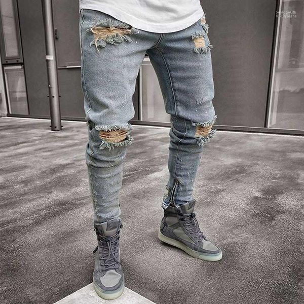 clothing draped slim fit holes zipper pencil pants hombes pantalones denim blue ripped designer jeans mens
clothing draped slim fit holes zipper pencil pants hombes pantalones denim blue ripped designer jeans mens