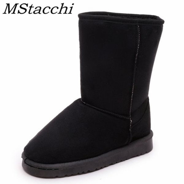 mstacchi comfortable keep warm women snow boots classics solid color non-slip 2020 plush in female flat shoes zapatos para mujer, Black
mstacchi comfortable keep warm women snow boots classics solid color non-slip 2020 plush in female flat shoes zapatos para mujer, Black