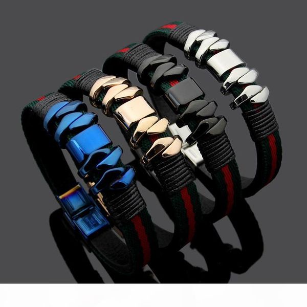 large men's red green cloth cross leather bracelet jewelry men's leather bracelet, Black
large men's red green cloth cross leather bracelet jewelry men's leather bracelet, Black