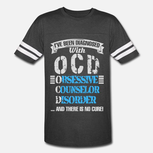 obsessive counselor disorder there is no cure t shirt men cute tee shirt round neck unique cute authentic spring autumn slim shirt
obsessive counselor disorder there is no cure t shirt men cute tee shirt round neck unique cute authentic spring autumn slim shirt