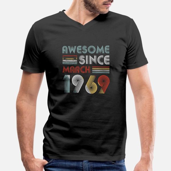 vintage awesome since march 1969 50th birthday t shirt men designer 100% cotton euro size s-3xl slim fit breathable summer kawaii shirt, White;black
vintage awesome since march 1969 50th birthday t shirt men designer 100% cotton euro size s-3xl slim fit breathable summer kawaii shirt, White;black
