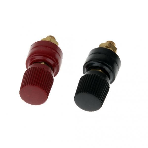 4x m6 male threaded diameter binding post terminal dark red
4x m6 male threaded diameter binding post terminal dark red