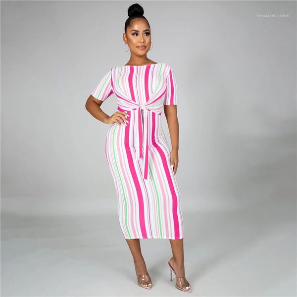 women summer casual short sleeved o-neck drawsting bodycon dresses fashion women dresses designer striped dresses, Black;gray
women summer casual short sleeved o-neck drawsting bodycon dresses fashion women dresses designer striped dresses, Black;gray