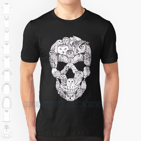 owl filled skull custom design print for men women cotton new cool tee t shirt big size 6xl owl owls skull sketch
owl filled skull custom design print for men women cotton new cool tee t shirt big size 6xl owl owls skull sketch