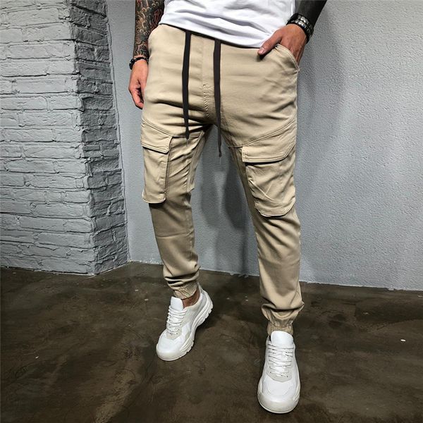 men sports cargo pants casual trousers men slim tracksuits spring autumn long pants pocket drawstring overalls, Black
men sports cargo pants casual trousers men slim tracksuits spring autumn long pants pocket drawstring overalls, Black
