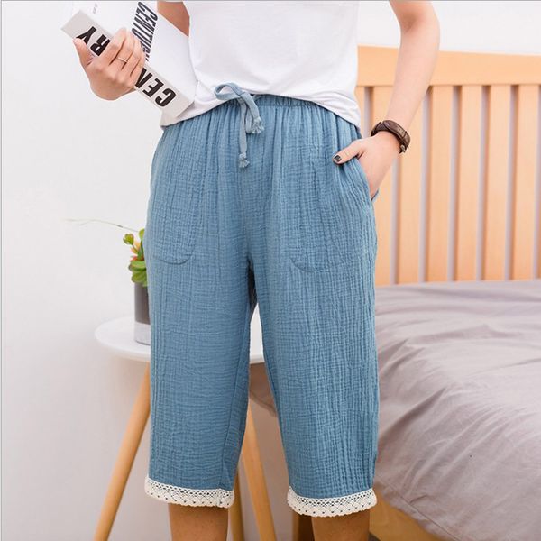 women's sleepwear fdfklak spring summer cotton gauze pajamas pants 4 colors loose pink home solid color drawstring waist sleep wear, Black;red
women's sleepwear fdfklak spring summer cotton gauze pajamas pants 4 colors loose pink home solid color drawstring waist sleep wear, Black;red
