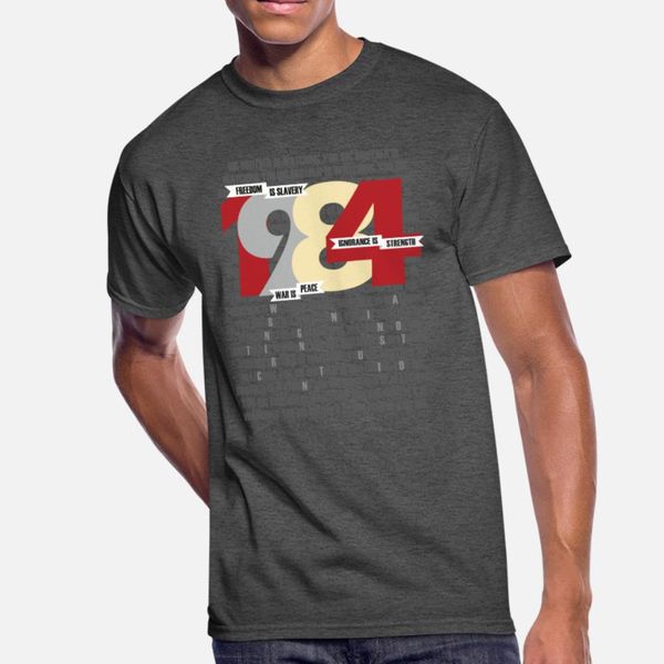 george orwell nineteen eighty four t shirt men personalized cotton crew neck standard sunlight new fashion summer style letter shirt
george orwell nineteen eighty four t shirt men personalized cotton crew neck standard sunlight new fashion summer style letter shirt
