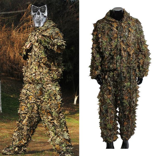 hunting sets tactical camouflage clothes ghillie suit 3d camo jungle woodland birdwatching clothing sniper jacket and pants
hunting sets tactical camouflage clothes ghillie suit 3d camo jungle woodland birdwatching clothing sniper jacket and pants