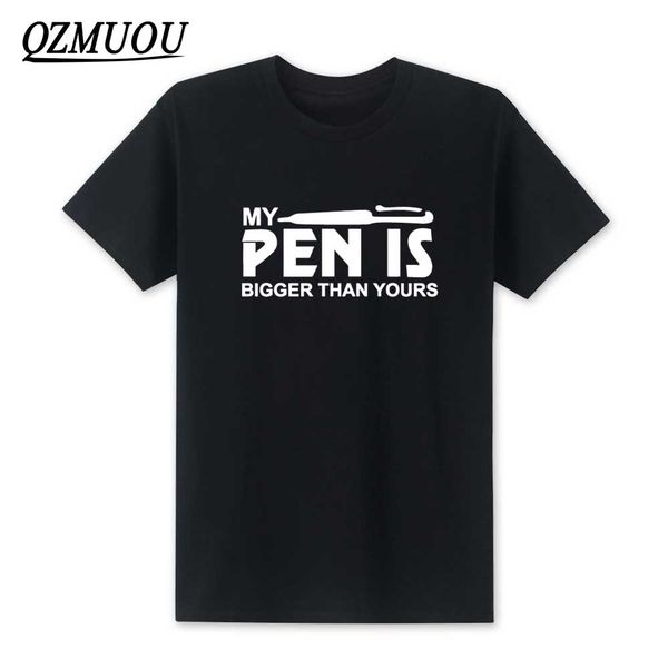 2020 new my pen is bigger than yours t-shirt humorous creative novelty mens short sleeve t shirts o neck cotton tees xs-xxl
2020 new my pen is bigger than yours t-shirt humorous creative novelty mens short sleeve t shirts o neck cotton tees xs-xxl