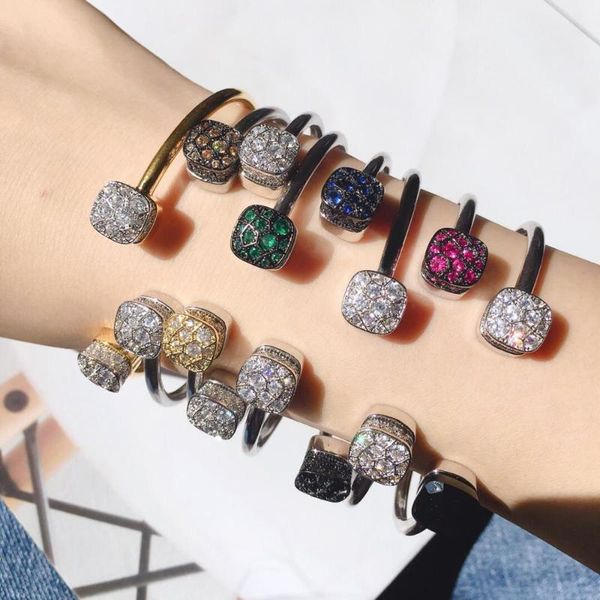 2020 new high fashion colorful crystal zircon stone bracelet rose gold silver color luxury romantic french women bangle jewelry, Black
2020 new high fashion colorful crystal zircon stone bracelet rose gold silver color luxury romantic french women bangle jewelry, Black