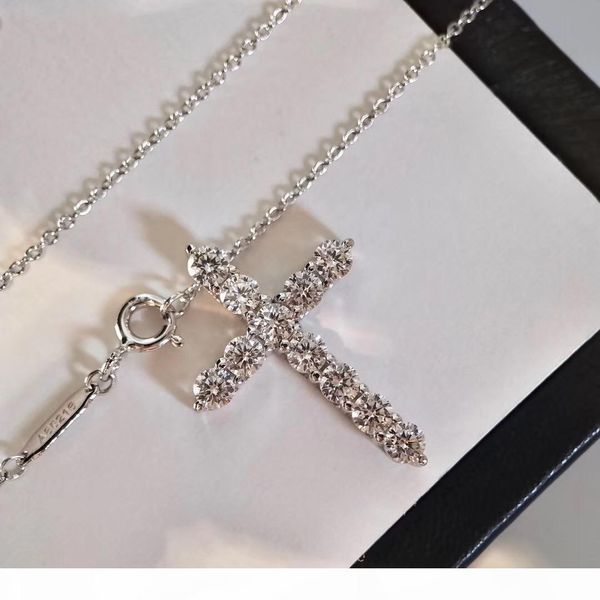luxurious quality s925 sterling silver cross with diamond pendant necklace for women wedding gift jewelry drop shipping ps6
luxurious quality s925 sterling silver cross with diamond pendant necklace for women wedding gift jewelry drop shipping ps6
