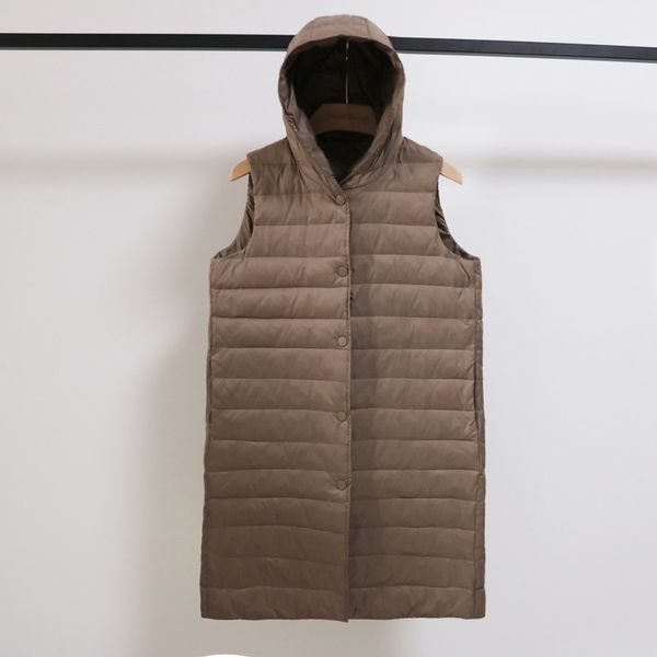 women's down & parkas ultra light long vests hooded warm sleeveless vest s m l 5 colors duck, Black
women's down & parkas ultra light long vests hooded warm sleeveless vest s m l 5 colors duck, Black
