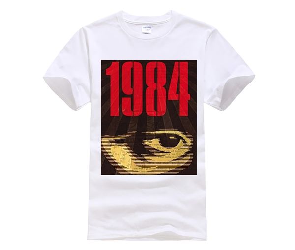 fashion t-shirt trendy cool men's 1984 trendy creative graphic men's white short sleeve t-shirt
fashion t-shirt trendy cool men's 1984 trendy creative graphic men's white short sleeve t-shirt