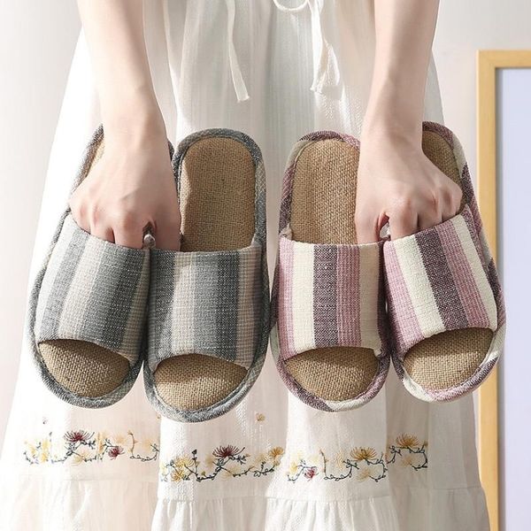 slippers women home indoor floor flat house linen flax shoes summer autumn lightweight couple family flip flops ladies slides, Black
slippers women home indoor floor flat house linen flax shoes summer autumn lightweight couple family flip flops ladies slides, Black