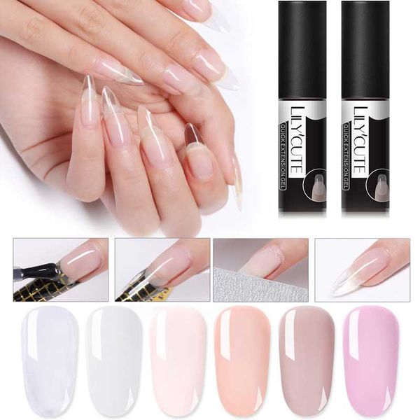 lilycute quick extension nail gel kit nail art french art clear pink color tip form crystal uv gel set, Red;pink
lilycute quick extension nail gel kit nail art french art clear pink color tip form crystal uv gel set, Red;pink
