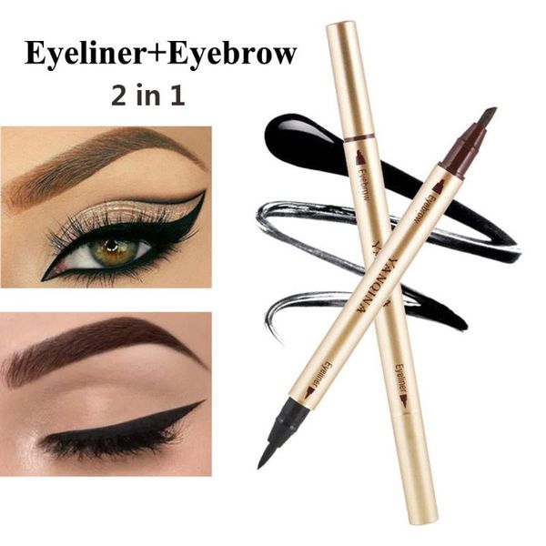 1pc double head liquid eye liner row pen pencil women fashion black waterproof eyeliner eye makeup beauty tool cosmetic
1pc double head liquid eye liner row pen pencil women fashion black waterproof eyeliner eye makeup beauty tool cosmetic