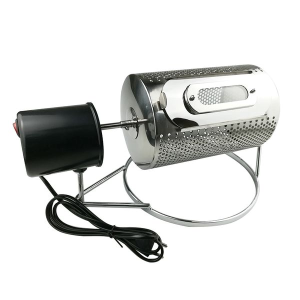 220/110v 14w diy stainless steel coffee bean baking machine electric bean roaster 30rpm 250g capacity with tray
220/110v 14w diy stainless steel coffee bean baking machine electric bean roaster 30rpm 250g capacity with tray