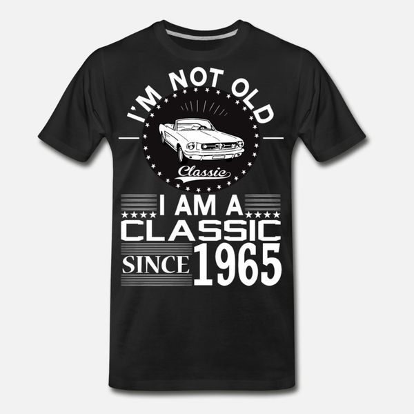 classic since 1965 t shirt men printing 100% cotton euro size s-3xl fit crazy humor summer cool shirt, White;black
classic since 1965 t shirt men printing 100% cotton euro size s-3xl fit crazy humor summer cool shirt, White;black