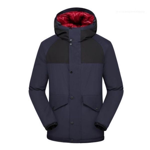 designer warm style outerwear solid color long sleeve coat hooded windproof waterproof homme clothing mens winter, Black
designer warm style outerwear solid color long sleeve coat hooded windproof waterproof homme clothing mens winter, Black