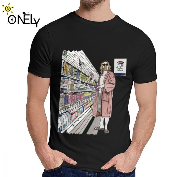 retro jeffrey lebowski and milk homme tee shirt for male summer cool man cotton short sleeve s-6xl
retro jeffrey lebowski and milk homme tee shirt for male summer cool man cotton short sleeve s-6xl