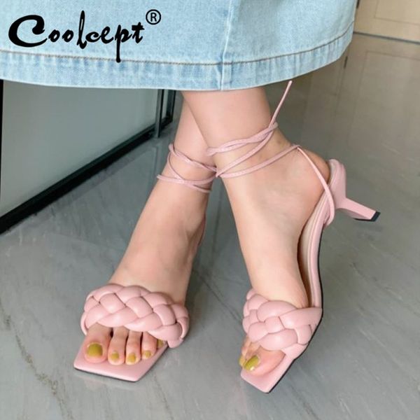 coolcept new design women summer sandals strange heels square toe woman shoes fashion party wedding woman footwear size 33-40, Black
coolcept new design women summer sandals strange heels square toe woman shoes fashion party wedding woman footwear size 33-40, Black