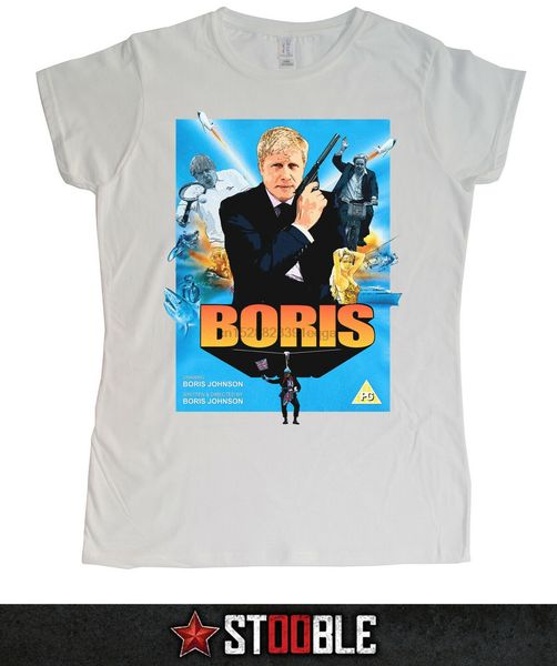 boris johnson ladies t-shirt - direct from stockist